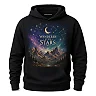 Zennovawear Star Wanderer Mountain Graphic Hoodie — Nature Lover Gift