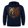 Zennovawear Tribal Roar Bear Graphic Hoodie — Nature Lover Gift