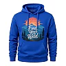 Zennovawear Find Your Wild Sunset Mountain Graphic Hoodie — Nature Lover Gift