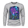 Zennovawear Mystic Forest Mushroom Graphic Men Long Sleeve — Boho Style
