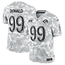 Zennovawear Aaron Donald 99 Los Angeles Rams 2024 Salute to Service Retired Player Limited Men Jersey - Arctic Camo