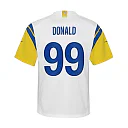Zennovawear Aaron Donald 99 Los Angeles Rams YOUTH Game Jersey - White