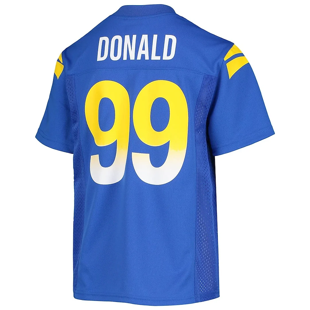 Zennovawear Aaron Donald 99 Los Angeles Rams YOUTH Jersey - Royal