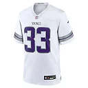 Zennovawear Aaron Jones 33 Minnesota Vikings Alternate Game Men Jersey - White