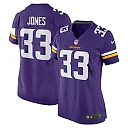 Zennovawear Aaron Jones 33 Minnesota Vikings Women's Game Jersey - Purple