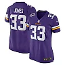 Zennovawear Aaron Jones 33 Minnesota Vikings Women's Game Jersey - Purple