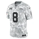 Zennovawear Aaron Rodgers 8 New York Jets 2024 Salute to Service Limited Men Jersey - Arctic Camo