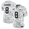 Zennovawear Aaron Rodgers 8 New York Jets 2024 Salute to Service Limited Men Jersey - Arctic Camo