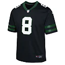 Zennovawear Aaron Rodgers 8 New York Jets Alternate Game YOUTH Jersey - Legacy Black
