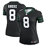 Zennovawear Aaron Rodgers 8 New York Jets Alternate Legend Jersey, Women Legacy Black