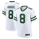Zennovawear Aaron Rodgers 8 New York Jets Game Jersey - Men, Legacy White