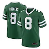 Zennovawear Aaron Rodgers 8 New York Jets Game Men Jersey - Legacy Green