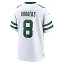Zennovawear Aaron Rodgers 8 New York Jets Game Men Jersey - Legacy White