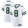 Zennovawear Aaron Rodgers 8 New York Jets Game YOUTH Jersey - Legacy White