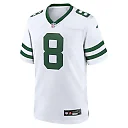 Zennovawear Aaron Rodgers 8 New York Jets Game YOUTH Jersey - Legacy White