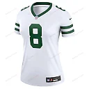 Zennovawear Aaron Rodgers 8 New York Jets Women Alternate Legend Jersey - Spotlight White