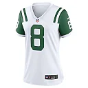 Zennovawear Aaron Rodgers 8 New York Jets Women's Classic Alternate Game Jersey - White