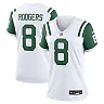 Zennovawear Aaron Rodgers 8 New York Jets Women's Classic Alternate Game Jersey - White