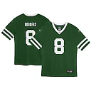 Zennovawear Aaron Rodgers 8 New York Jets Youth Game Jersey, Legacy Green