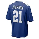 Zennovawear Adoree' Jackson 21 New York Giants Team Game Men Jersey - Royal