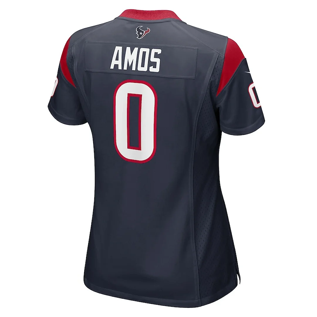 Zennovawear Adrian Amos 0 Houston Texans Women Game Jersey - Navy
