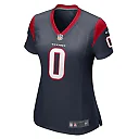 Zennovawear Adrian Amos 0 Houston Texans Women Game Jersey - Navy