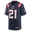 Zennovawear Adrian Phillips 21 New England Patriots Men Game Jersey - Navy