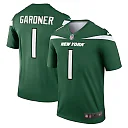Zennovawear Ahmad Gardner 1 New York Jets Men Legend Jersey - Green