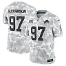 Zennovawear Aidan Hutchinson 97 Detroit Lions 2024 Salute to Service Limited Men Jersey - Arctic Camo