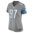 Zennovawear Aidan Hutchinson 97 Detroit Lions Women Game Jersey - Silver