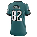 Zennovawear Ainias Smith 82 Philadelphia Eagles Women's Team Game Jersey - Midnight Green