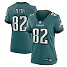 Zennovawear Ainias Smith 82 Philadelphia Eagles Women's Team Game Jersey - Midnight Green