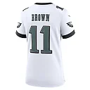 Zennovawear A.J. Brown 11 Philadelphia Eagles Game Women Jersey - White