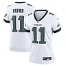 Zennovawear A.J. Brown 11 Philadelphia Eagles Game Women Jersey - White