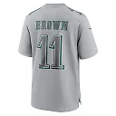 Zennovawear A.J. Brown 11 Philadelphia Eagles Men Atmosphere Fashion Game Jersey - Gray
