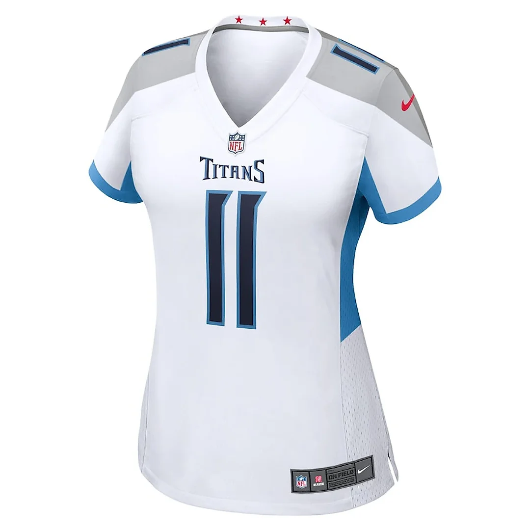 Zennovawear AJ Brown 11 Tennessee Titans Women Game Jersey - White