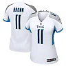 Zennovawear AJ Brown 11 Tennessee Titans Women Game Jersey - White