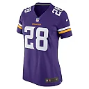 Zennovawear A.J. Green III 28 Minnesota Vikings Team Game Women Jersey - Purple