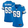 Zennovawear Al-Quadin Muhammad 69 Detroit Lions Women's Team Game Jersey - Blue