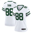 Zennovawear Al Toon 88 New York Jets Game Jersey Retired Player - Women, White