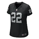 Zennovawear Alexander Mattison 22 Las Vegas Raiders Women's Team Game Jersey - Black