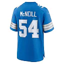 Zennovawear Alim McNeill 54 Detroit Lions Team Game Men Jersey - Blue