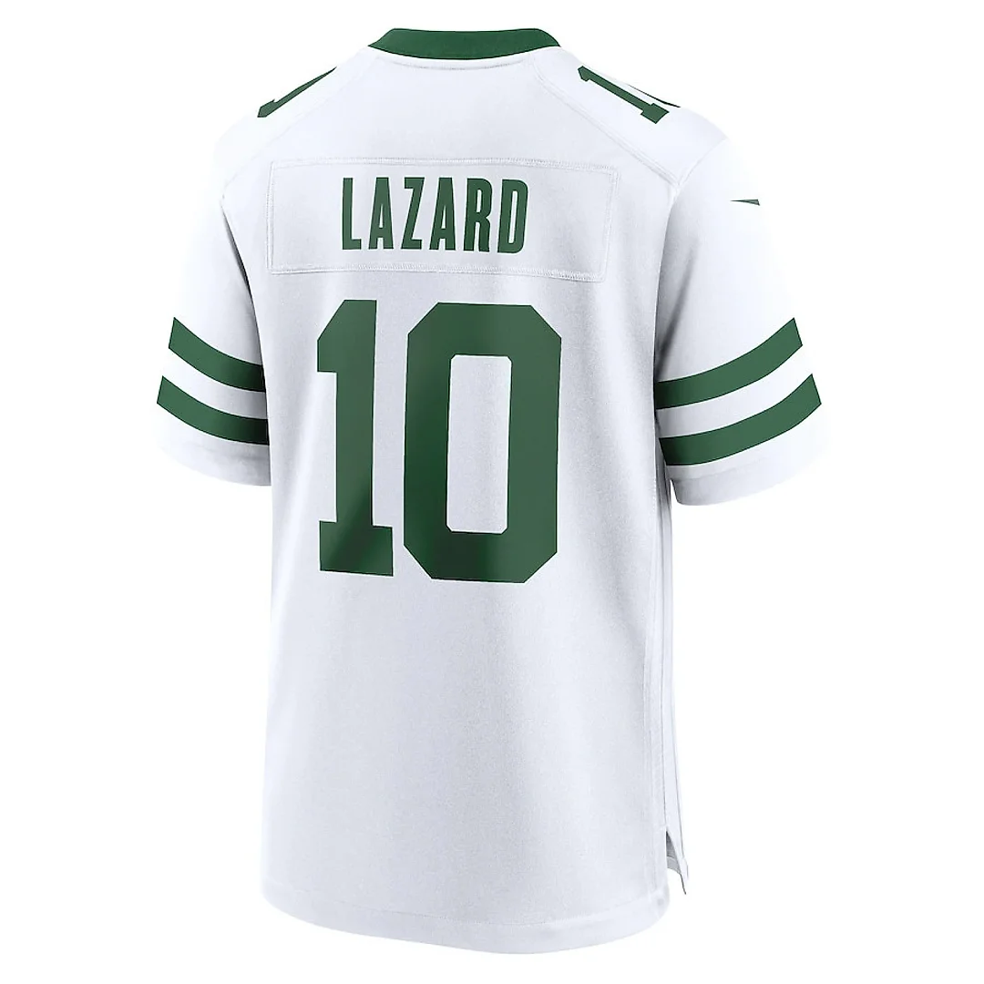 Zennovawear Allen Lazard 10 New York Jets Game Jersey - Men, Legacy White