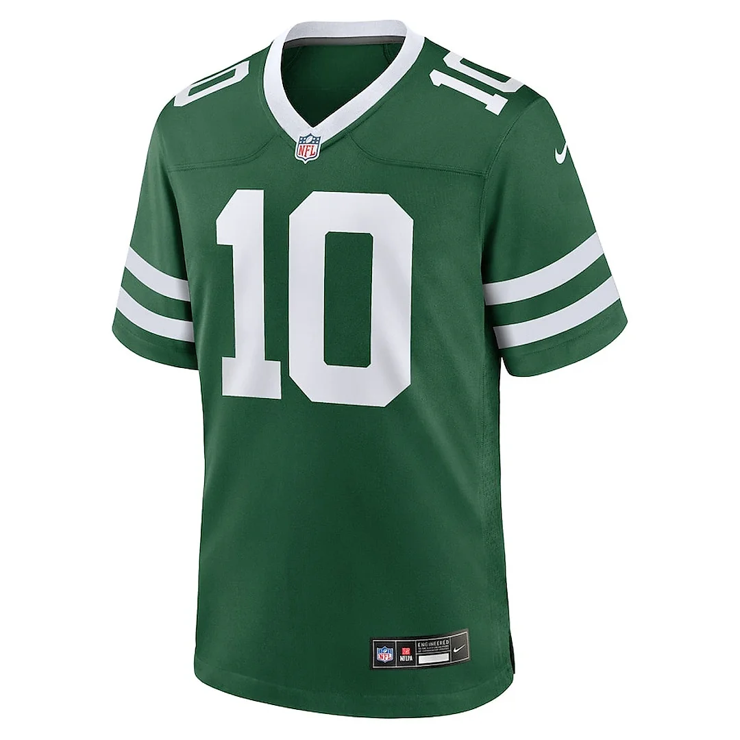 Zennovawear Allen Lazard 10 New York Jets Team Game Men Jersey - Legacy Green
