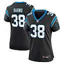 Zennovawear Amar? Barno 38 Carolina Panthers Women's Game Jersey - Black
