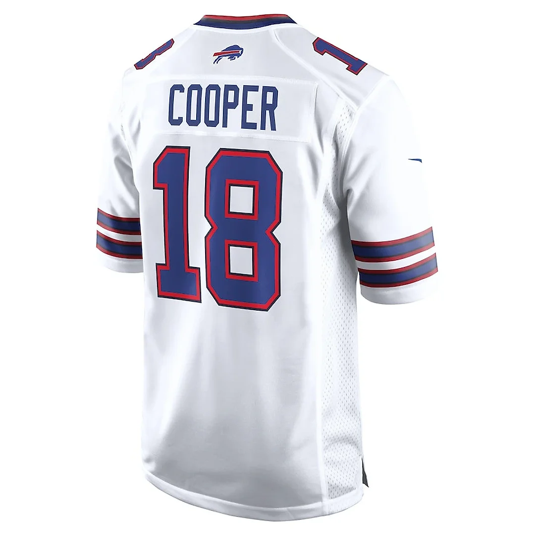 Zennovawear Amari Cooper 18 Buffalo Bills Game Men Jersey - White