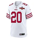 Zennovawear Ambry Thomas 20 San Francisco 49ers NFC Champions Patch Game Men Jersey - White
