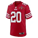 Zennovawear Ambry Thomas 20 San Francisco 49ers NFC Champions Patch Game Men Jersey - Scarlet