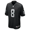 Zennovawear Ameer Abdullah 8 Las Vegas Raiders Team Game Men Jersey - Black