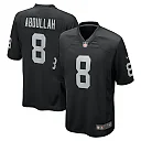 Zennovawear Ameer Abdullah 8 Las Vegas Raiders Team Game Men Jersey - Black